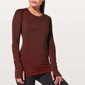 Lululemon Swiftly Tech Long Sleeve Crew sz 8